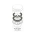 Hansgrohe pop-up waste seal (97205000) - thumbnail image 2