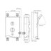 Mira Sport Multi-Fit Electric Shower 9.8kW - White/Chrome (1.1746.010) - thumbnail image 2