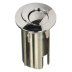 Roca D2D Long Shroud Dual Flush Push Button With Threaded Rods - Chrome (AH0001700R) - thumbnail image 2