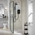 Triton Amore DuElec Dual Electric Shower 9.5kW - Black Gloss (GEAMDU93) - thumbnail image 2