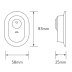 Aqualisa Visage Q Smart Shower Remote Control (VSQ.B3.DS.23) - thumbnail image 3