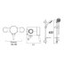 Bristan Prism Exposed Sequential Chrome Shower Valver & Adjustable Riser Kit (PM2 SQSHXAR C) - thumbnail image 3