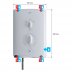 Mira Sport Multi-Fit Electric Shower 9.8kW - White/Chrome (1.1746.010) - thumbnail image 3