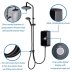 Triton Amore DuElec Dual Electric Shower 9.5kW - Black Gloss (GEAMDU93) - thumbnail image 3