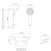 Aqualisa Midas 220 bath shower mixer (MD220BSM) - thumbnail image 4