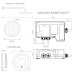 Aqualisa Optic Q Smart Shower Concealed with Fixed Head - Gravity Pumped (OPQ.A2.BR.23) - thumbnail image 4