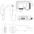 Aqualisa Unity Q Smart Shower Concealed with Adj and Wall Fixed Head - HP/Combi (UTQ.A1.BV.DVFW.23) - thumbnail image 4