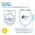 Croydex Hilier Stick 'N' Lock D-Shaped Toilet Seat - White (WL112322H) - thumbnail image 4