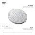 Mira Beat 200mm Deluge Shower Head - Chrome/White (1.1799.002) - thumbnail image 4