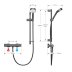 Mira Relate Thermostatic EV Bar Mixer Shower - Matt Black (1.1836.466) - thumbnail image 4