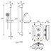 Mira Shore Electric Shower 9.5kW - White/Chrome (1.1789.002) - thumbnail image 4