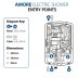 Triton Amore Electric Shower 9.5kW - White Gloss (ASPAMO9GSWHT) - thumbnail image 4