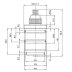 Ultra SA30049 thermostatic cartridge (SA30049) - thumbnail image 4